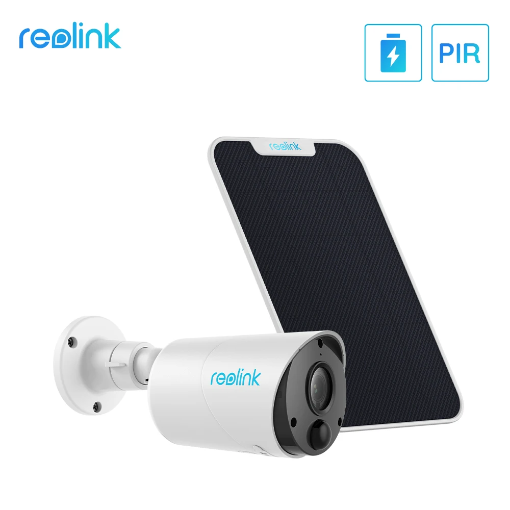 Камера Наружного видеонаблюдения Reolink Argus Eco, 1080p, без проводов, с перезаряжаемой батареей - изображение