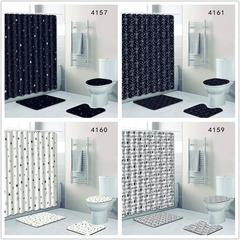 Душевая занавеска для ванной современный и простой Модный водонепроницаемый