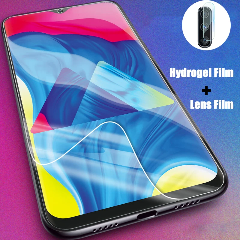 Гидрогелевая пленка 2 в 1 для Samsung Galaxy A50 A51 A70 A71 A80 A40 A30 A20 A10 Защитная камеры samsung