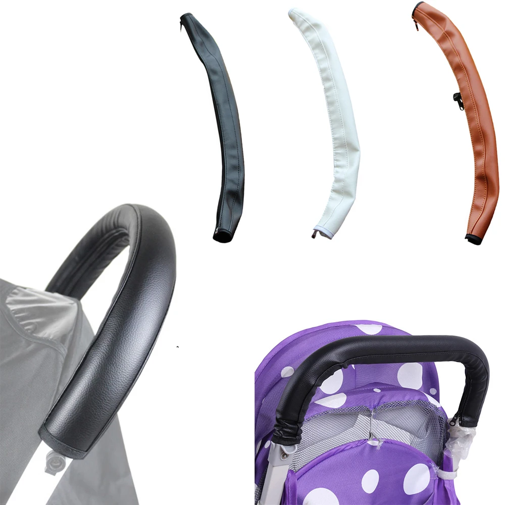 1 шт. детская коляска подлокотник ручки Чехлы для коляски Аксессуары Pu защитный