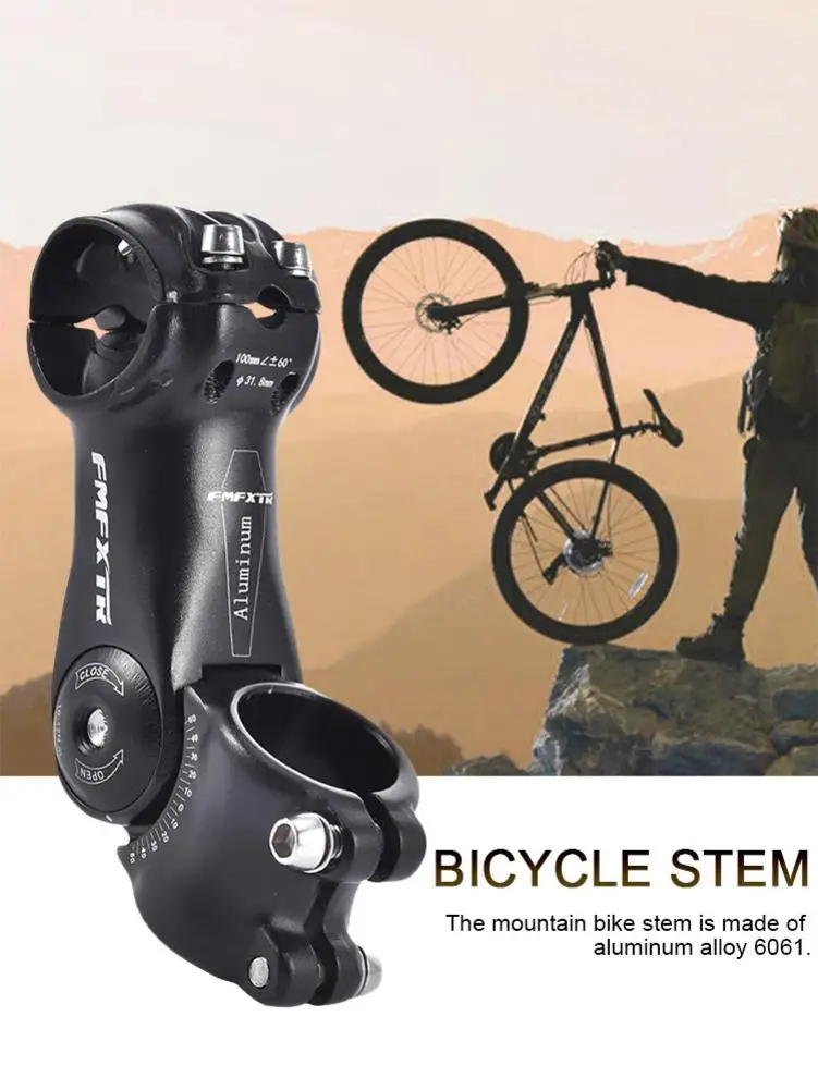 Горный велосипед руля Регулируемый велосипед руля 25,4/31,8 короткий руля для велосипеда шоссейный велосипед MTB для горного велосипеда