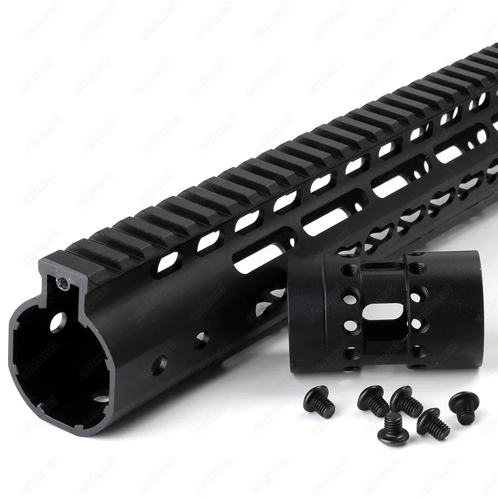 Бесплатная поплавок AR15 тонкий стиль 7 &quot9&quot 10 &quot12&quot 13 5 &quot15&quot Keymod наручная