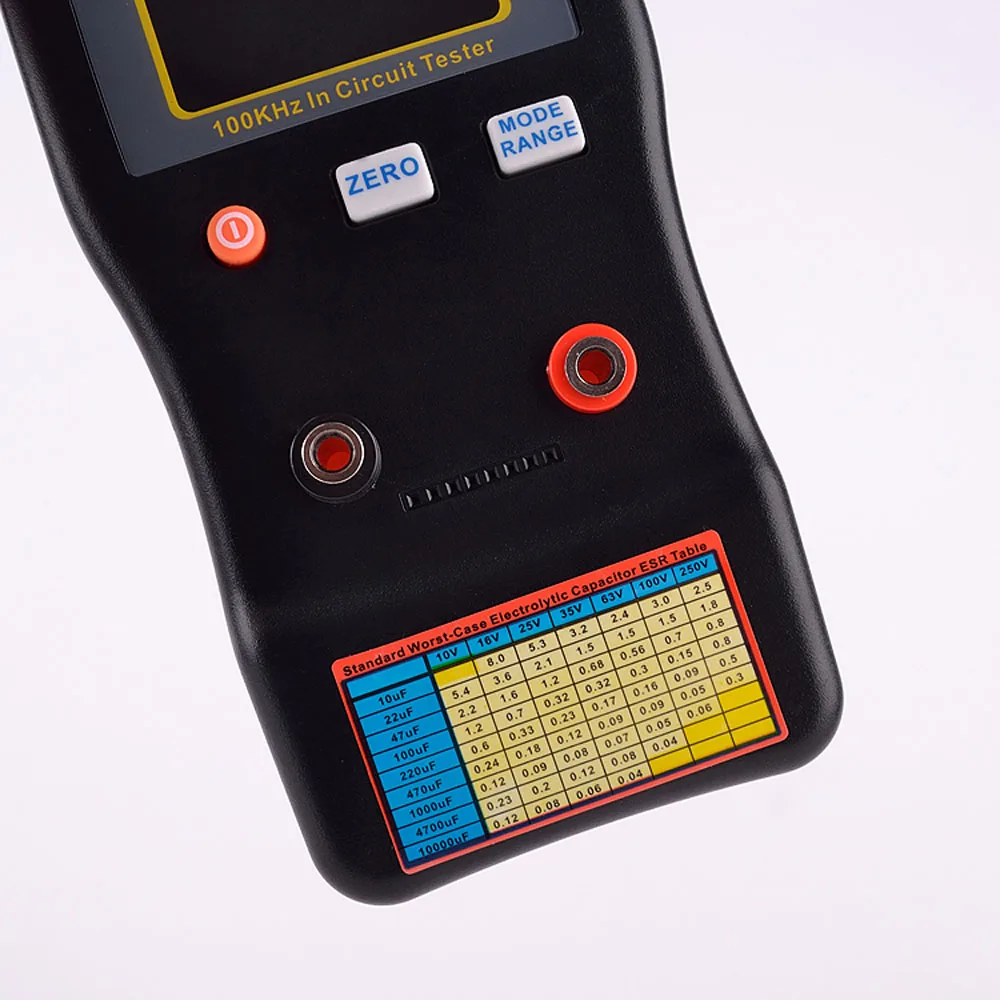 

New MESR-100 ESR Capacitance Ohm Meter Professional Measuring Capacitance Resistance Capacitor Circuit Tester