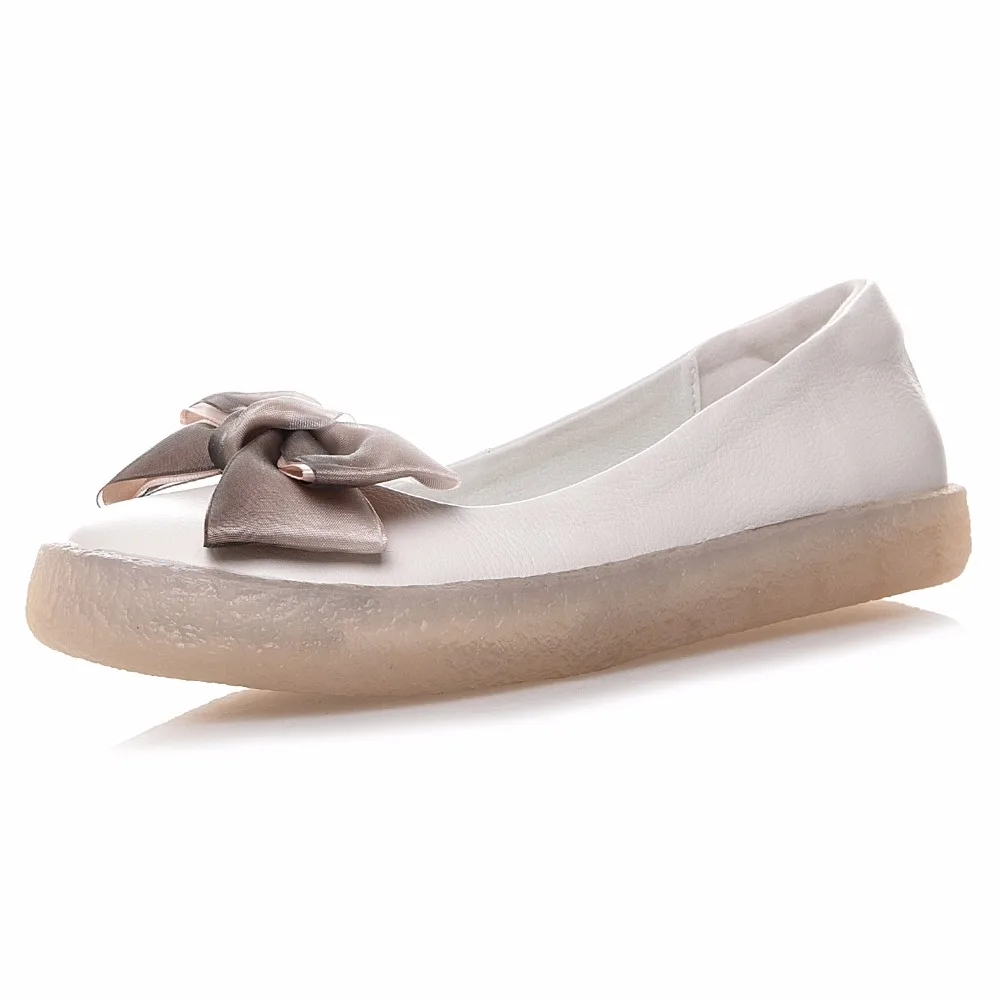 AARDIMI/женские балетки Женская обувь из натуральной кожи на плоской подошве
