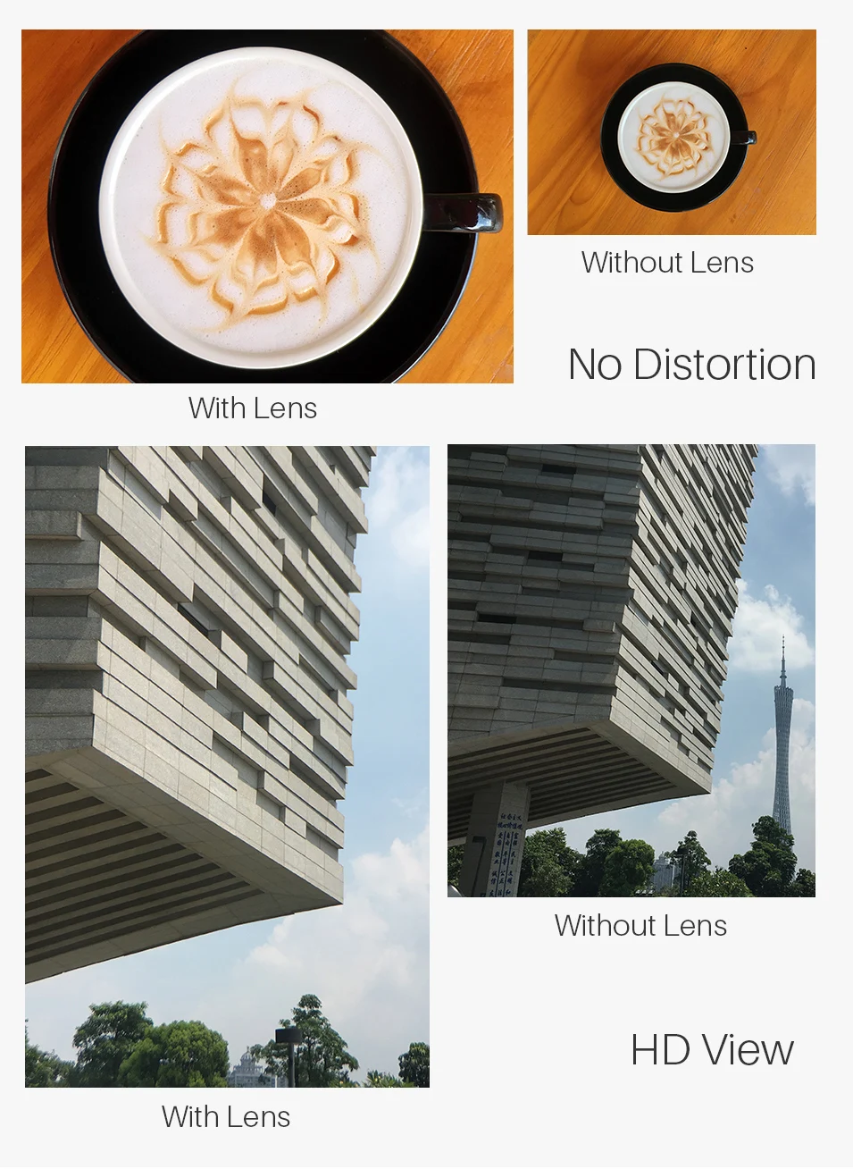 Анаморфный объектив ULANZI Универсальный широкоугольный с фильтром CPL рыбий глаз