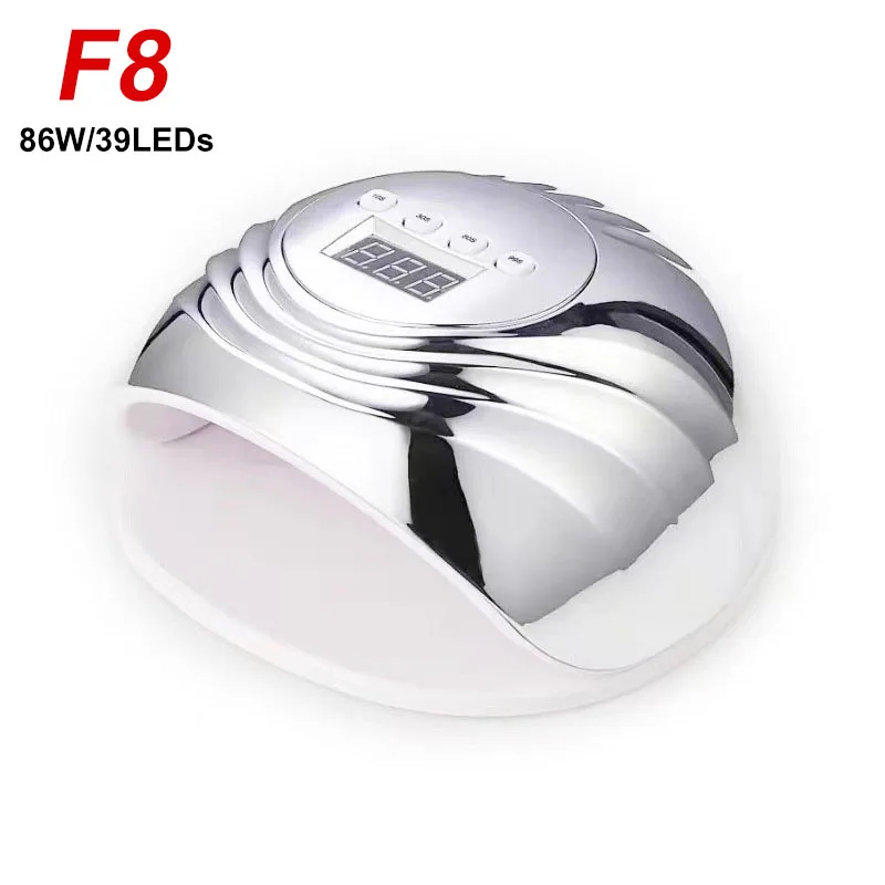 Лампа SUN F8 УФ/LED для сушки гель лака цветная Сушилка ногтей с автоматическим