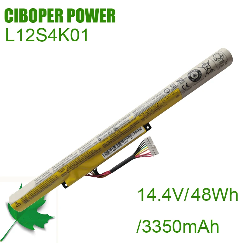 CP новый оригинальный аккумулятор L12S4K01 14 4 В/48 Втч/3350 мАч для Z400 Z500 Z410 Z510 Z400A P500 L12L4K01