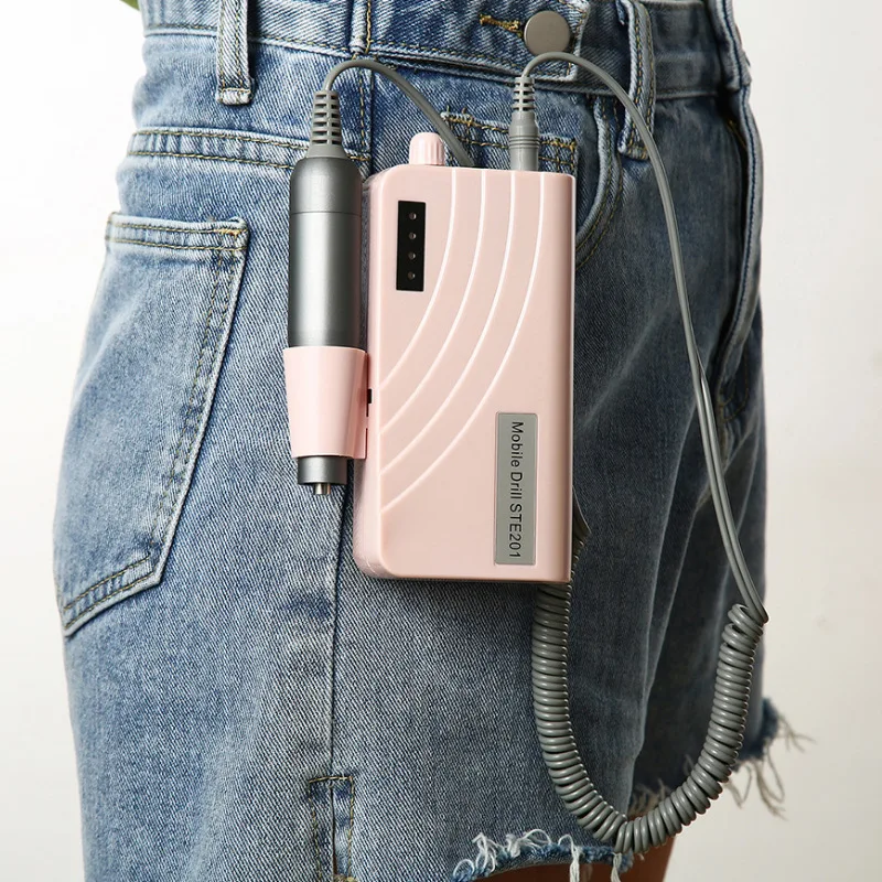 

Portable Rechargeable Nail Drill Machine File Nail Art Tools Set For Nail Drill Bits Electric