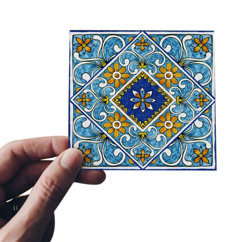 Акция! 20 шт./партия 3D-наклейки на стену в европейском стиле