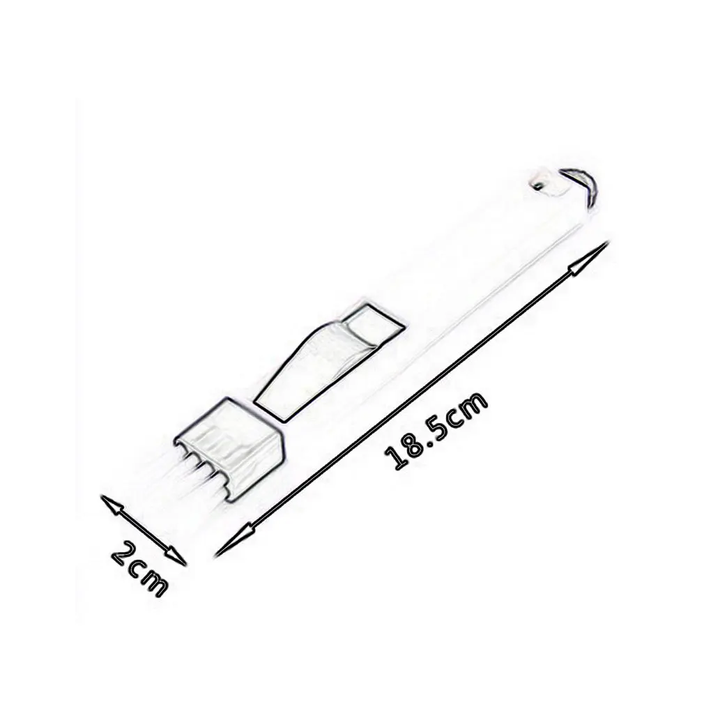 

Multifunction Computer Keyboard Window Cleaning Brush Window Groove Keyboard Nook Dust Shovel Window Track Cleaner Tool