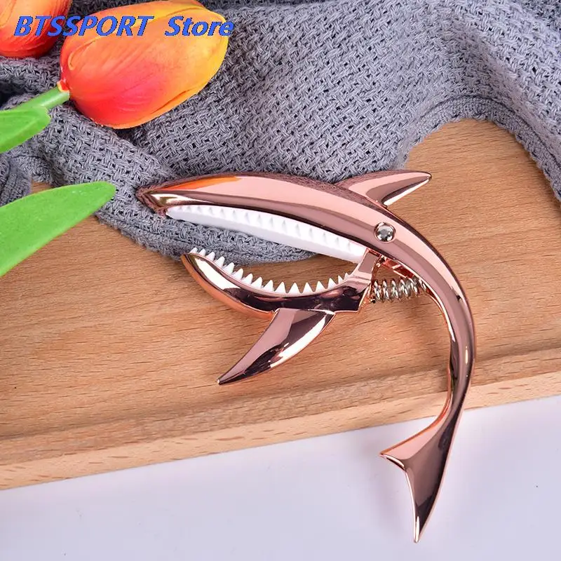 Акула гитара цинковый сплав Капо Универсальный быстросменный Зажим для