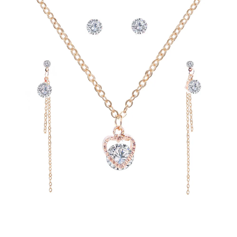 2019 women new multi-layer crystal moon pendant ladies retro charm necklace party jewelry accessories initial | Украшения и