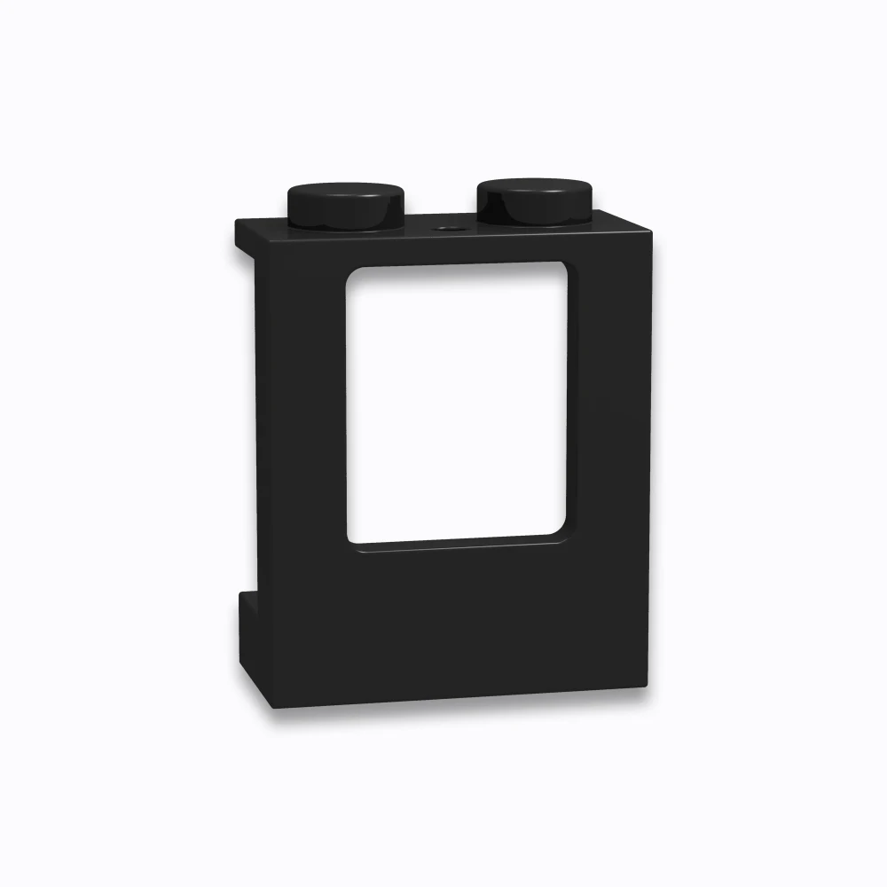 Строительные блоки детали 1x2x2 коробка настенный кирпич 10 шт. MOC совместимы с