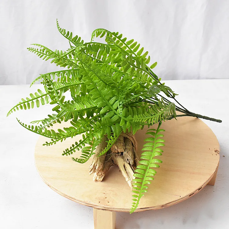 Искусственные растения 42 см 7 раздвоенный персидский папоротник водная трава