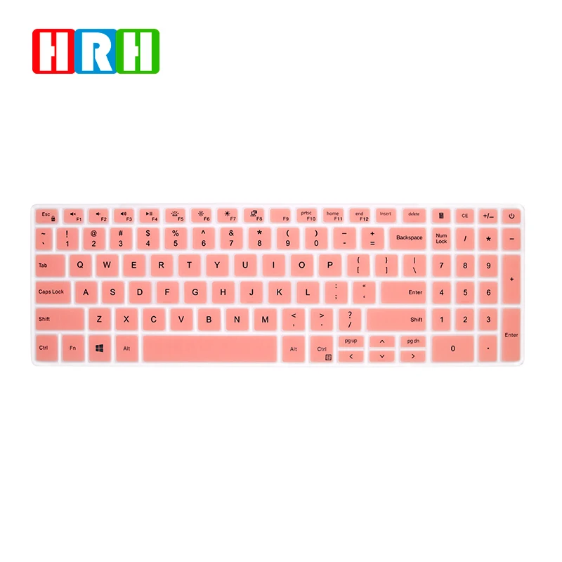 

HRH Silicone Keyboard Cover Skin For Dell Vostro 15 5590 7500 7590 Inspiron 15 7000 7590 7591 Inspiron 15 5000 5598 5584