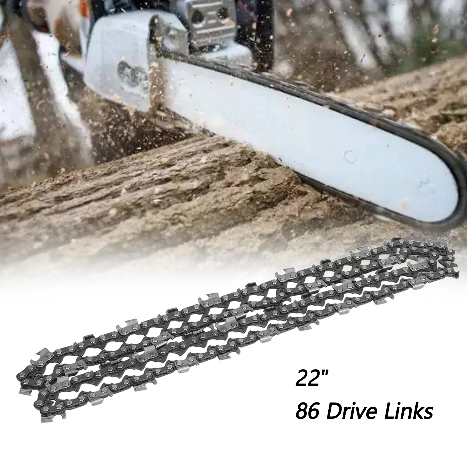 Areyourshop 22 дюймов цепная пила 325 шаг. 058 Калибр 86DL 86 приводные звенья садовый