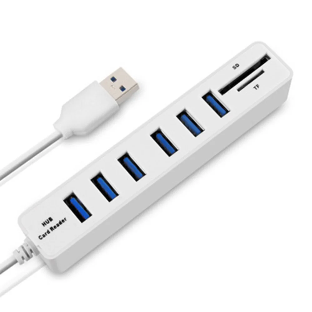 USB2.0 концентратор высокоскоростное зарядное устройство чип 5/8-портовый для