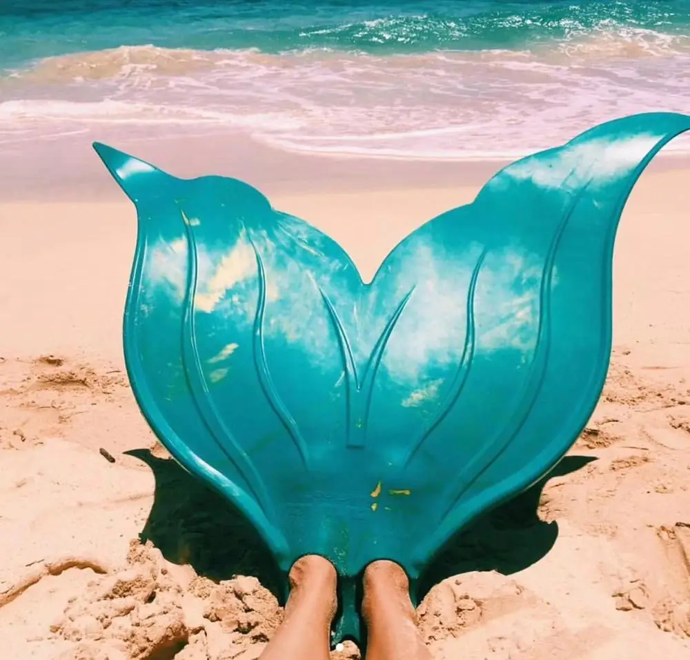 Женский купальник с хвостом Русалочки эксклюзивный моноластами для детей и