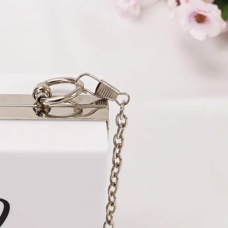 Персонализированная акриловая сумка женская с принтом невесты модная