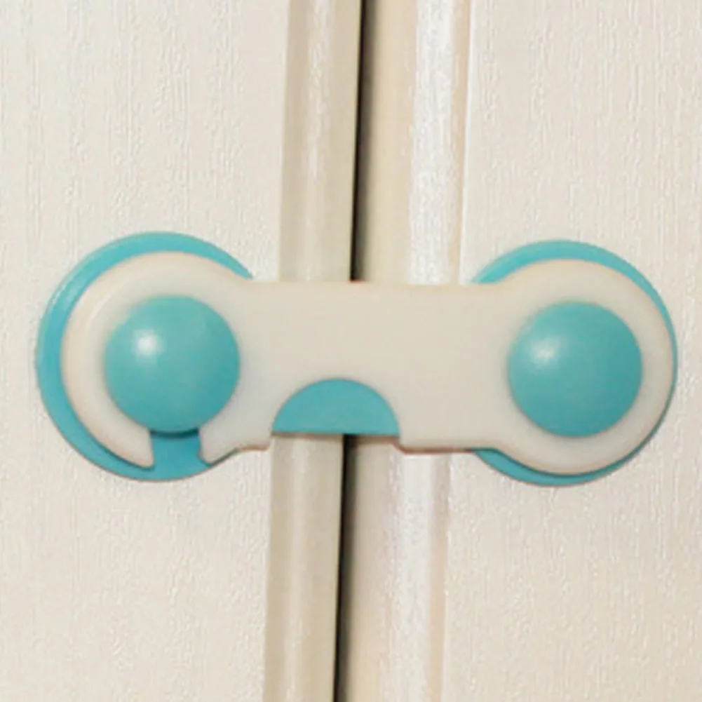 

1 PC Children Drawer Cupboard Refrigerator Door Desk Plastic Protection Locking Baby Kids Straps Safety Cabinet Locks