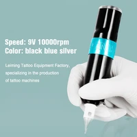 high speed and frequency motor tattoo pen rca interface with light secant line and fog machine professional tattoo equipment