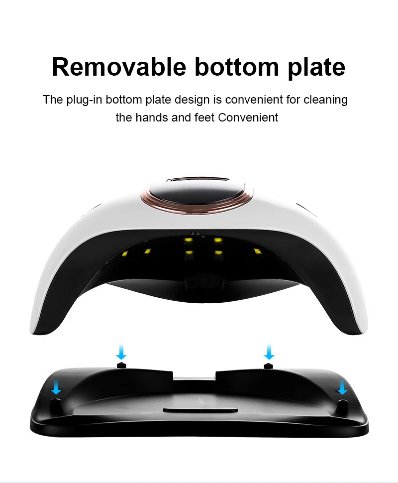 УФ-лампа для сушки гель-лака ногтей 168 Вт 42 светодиода | Красота и здоровье