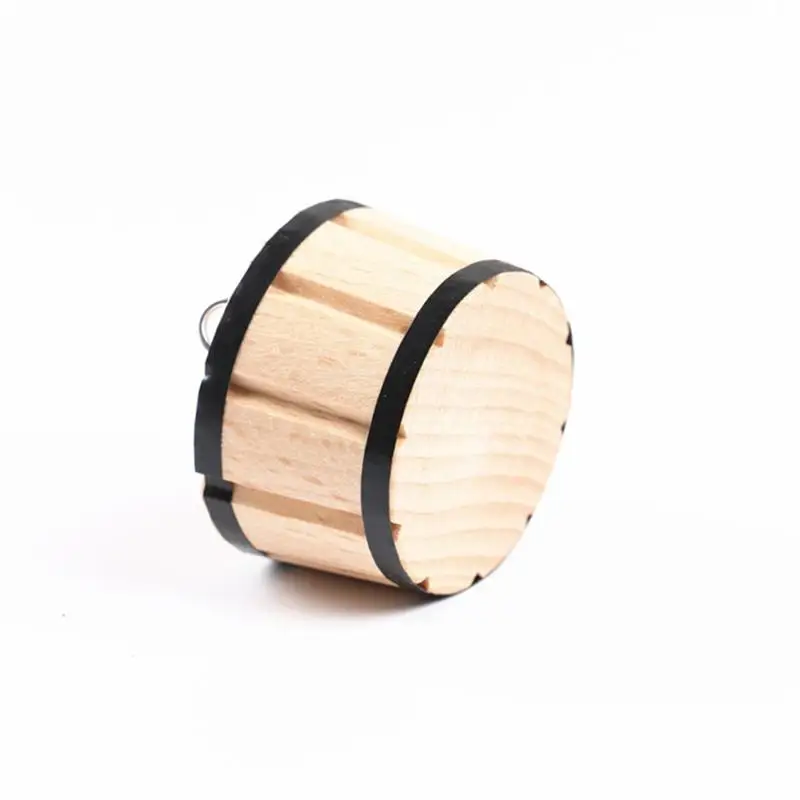 1 шт. мини бочка модель декоративный карман мебель ведро миниатюрный