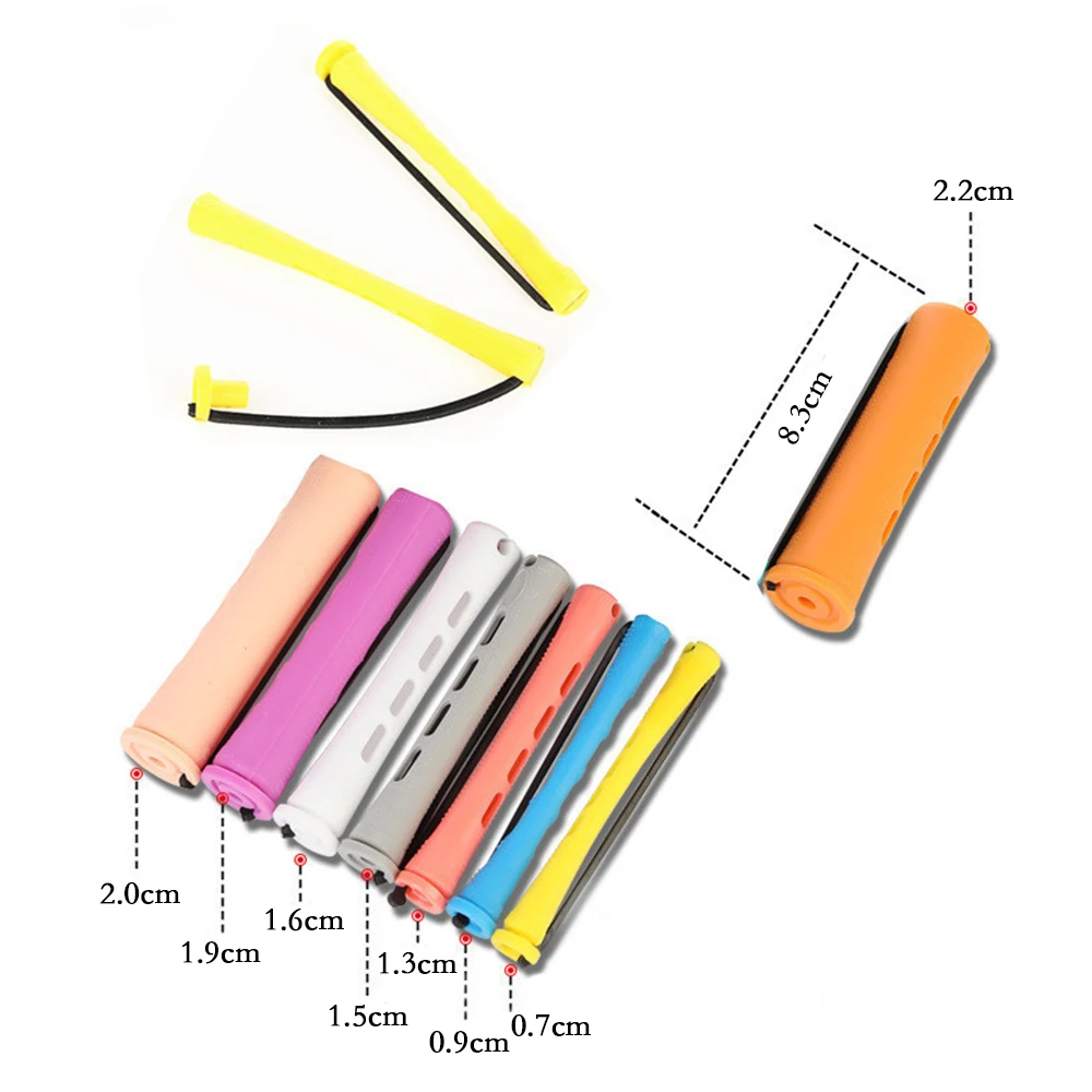 12 шт. бигуди для волос с холодными волнами |