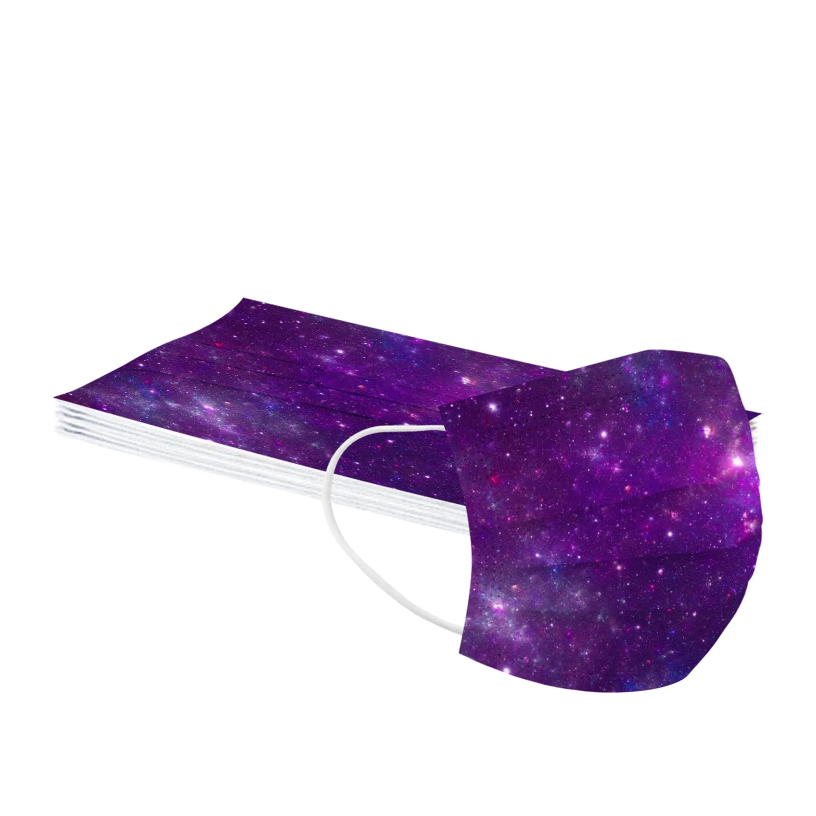 Маска-бабочка одноразовая 3-слойная для мужчин и женщин защитная маска лица с