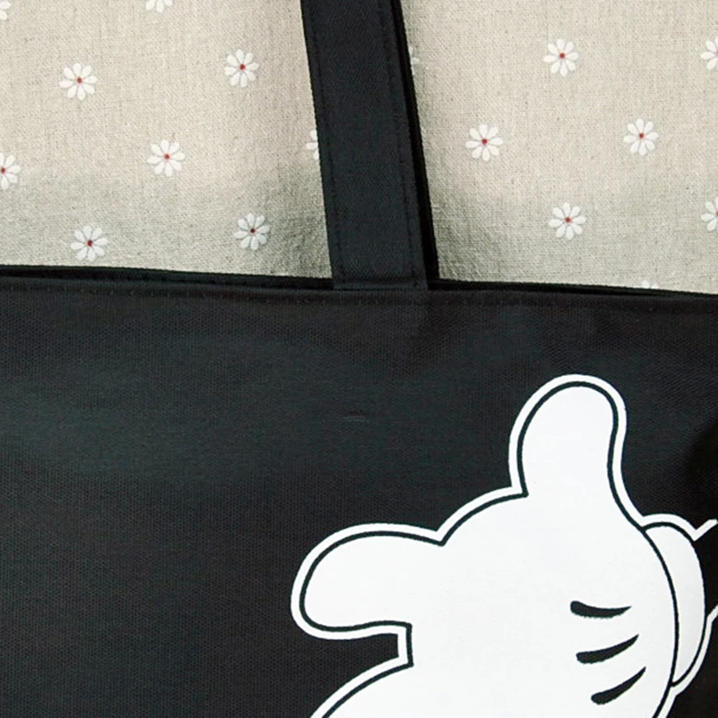 Disney модная сумка мессенджер с Микки и Минни из парусины женская клатч