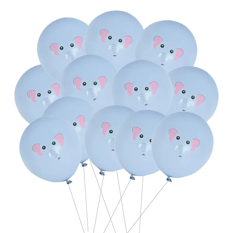 

5/10pcs Latex Animal Balloons Jungle Safari Theme Kids Birthday Party Decoration Air Globos Baby Shower Decor Supplies Favors