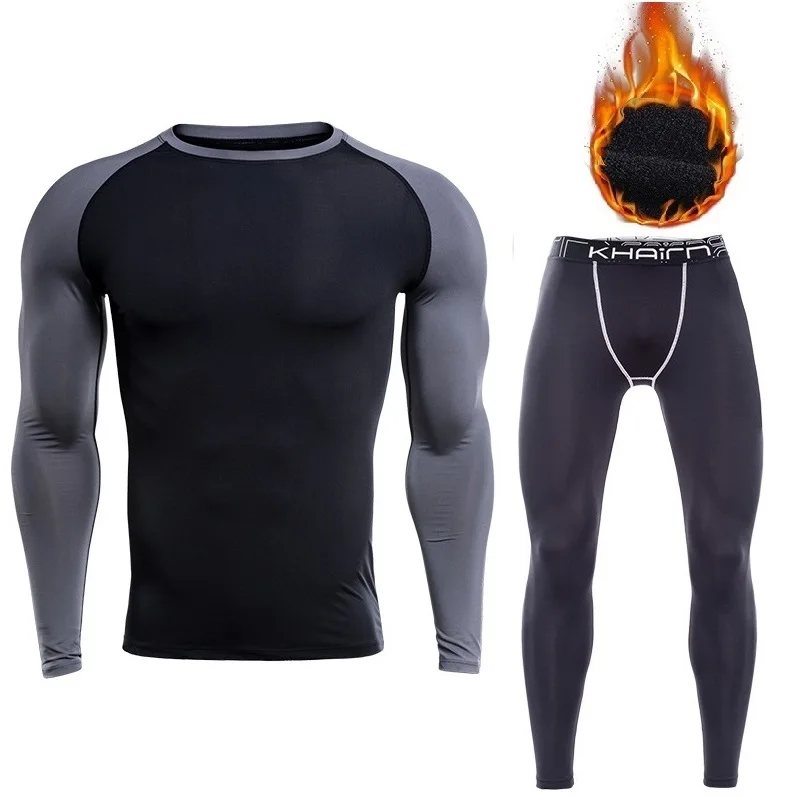 Новое поступление 2019 термобелье для мужчин с длинным рукавом флисовое нижнее