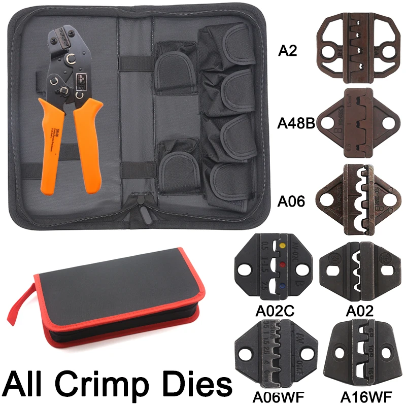 Клеммы DuPont обжимные клещи и прочные головки набор инструментов для обжима