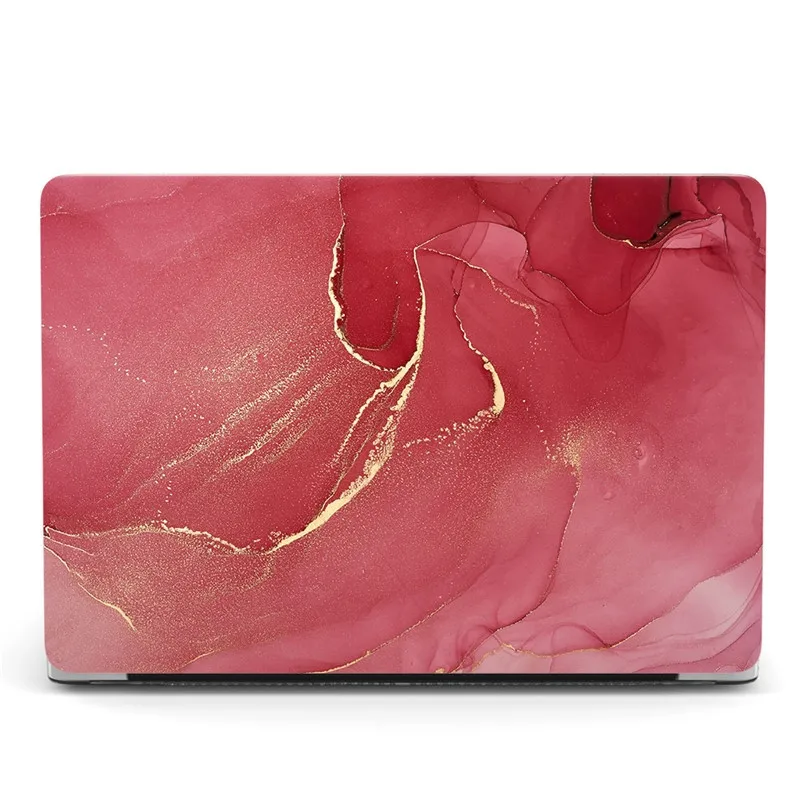 Чехол для ноутбука Macbook Air Pro Retina 11 12 13 15 16 мраморный прозрачный чехол Mac book дюймов