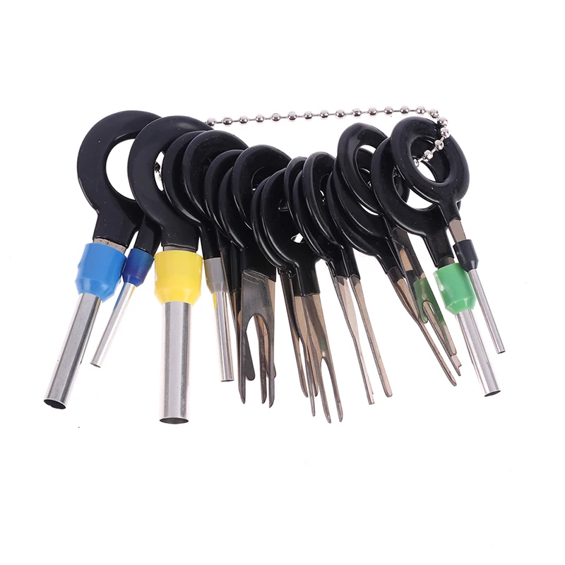 

18Pcs Car Plug Terminal Remove Tool Set Key Pin Automotive Kit Accessories