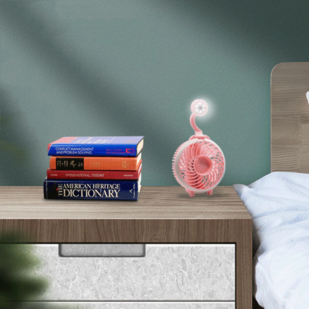 Fill Light Hand Held Fan Fans Battery Operated Rechargeable Handheld Mini Electric Desktop | Бытовая техника