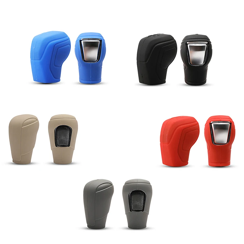 

Silicone Gear Handle Cover 5 * 4 * 8.5cm Car Silicone Shift Knob Cover For Shift Head Protection Device