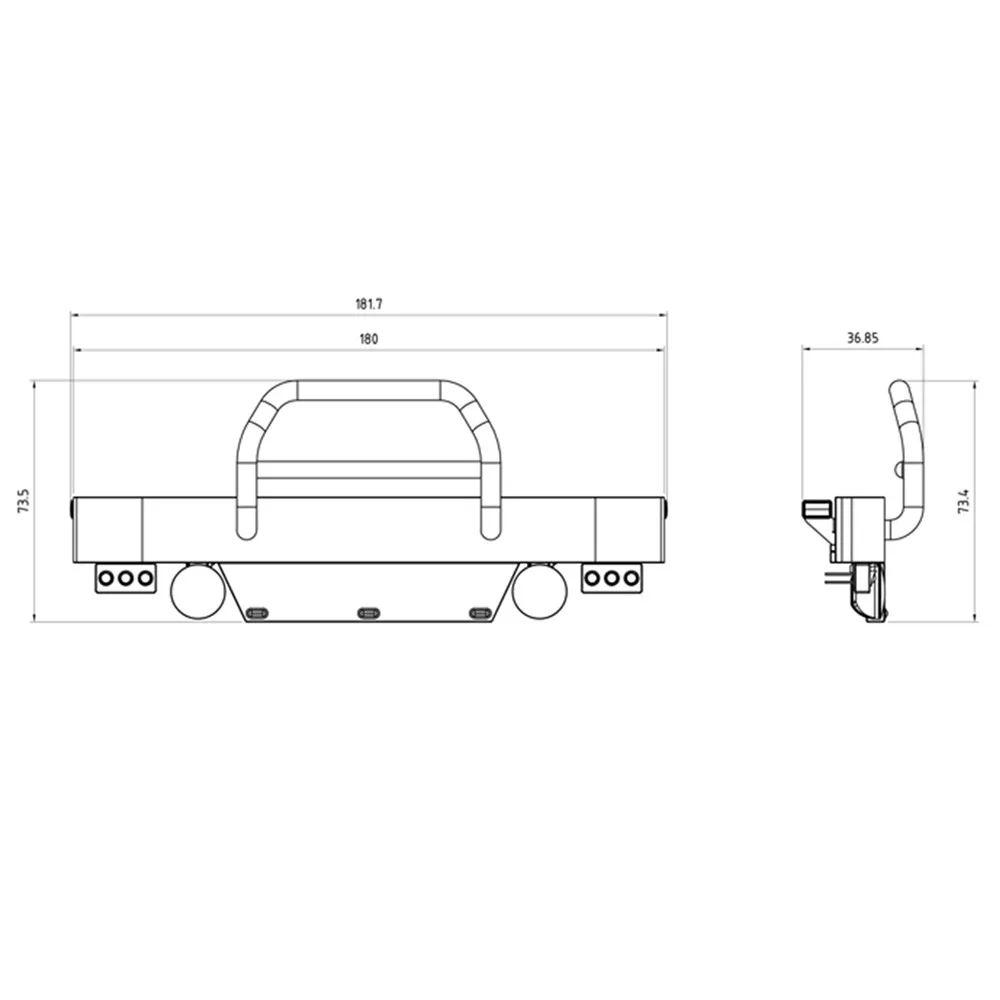 передний бампер светильник