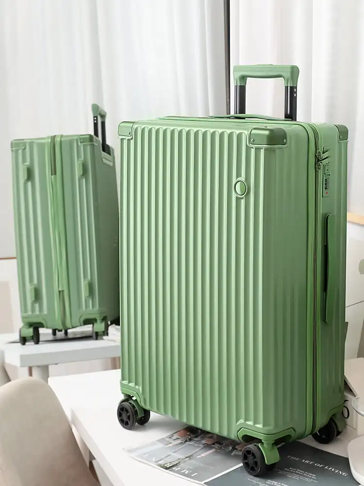 

New Big Travel Suitcases Case Woman Rolling Carry On Luxury Luggage Wheels Kit 360 Girl Lady's 20 "Cabin Suitcase Trolley Case l