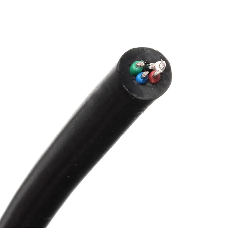 

Electronic Soldering Iron High Temperature 5 core Silicone Cable Wire T12 Line DIY Soldering Station Handle 1m 2m 3m 4m 5m