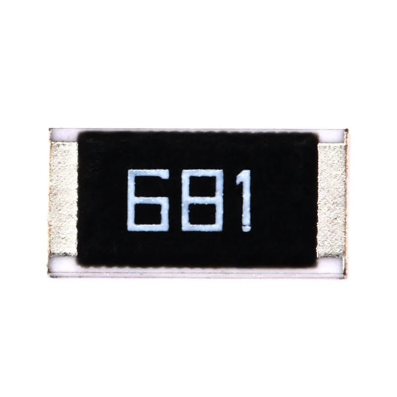 Чип-резистор SMD 50 шт. 2512 1 Вт 680R 680 Ом 681 5% фиксированное сопротивление набор для