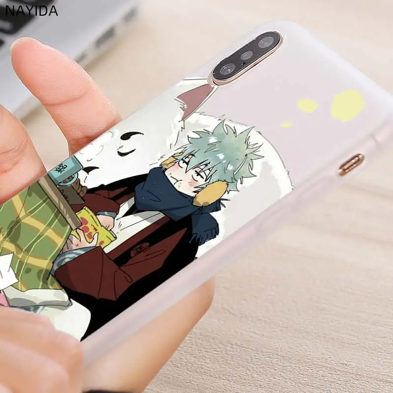 Мягкий силиконовый чехол для iPhone 12 Mini 11 Pro XS Max XR X 8 7 6 Plus 5S SE S Чехол аниме Gintama