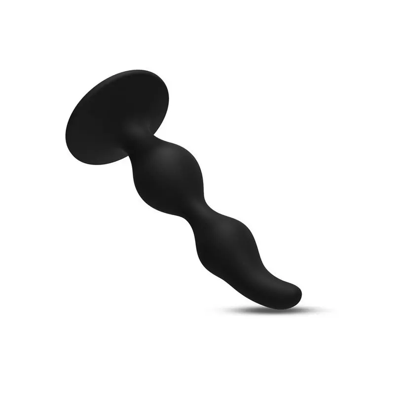 Силиконовый анальный фаллоимитатор без вибратор мужской массажер простаты