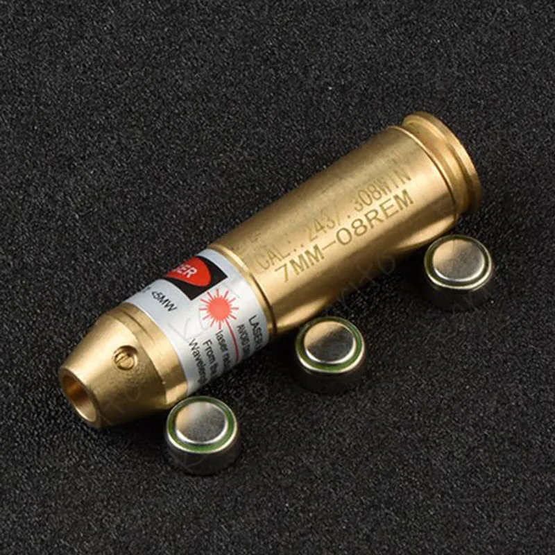 Аксессуары для охотничьих съемок красный лазер Boresighter для. 243 / .308 Win 7 Mm 08 REM