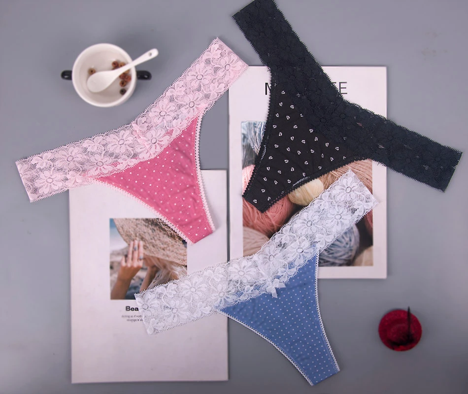 Трусы-стринги женские хлопок цвет в ассортименте M L XL XXL 1 шт./лот шт | Женская