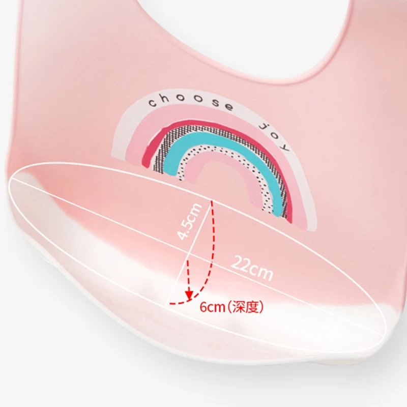 

2021 Cartoon Animal Baby Bibs Waterproof Soft Silicone Baby Girl Boy Feeding Stuff Printed Adjustable Kids Children Bib Apron