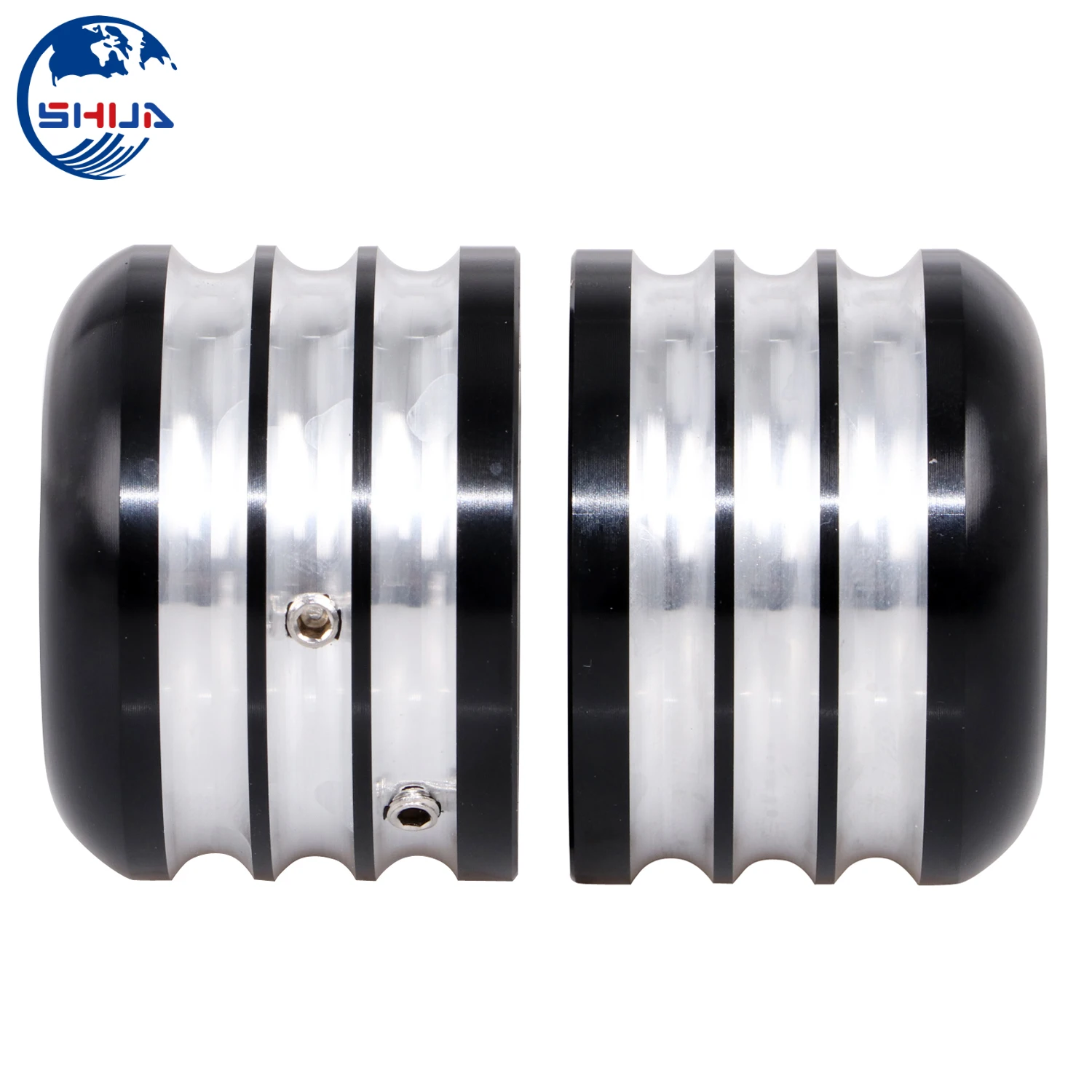 1 пара ЧПУ алюминиевая передняя ось крышка гайки Комплект болтов для Harley Electra Road