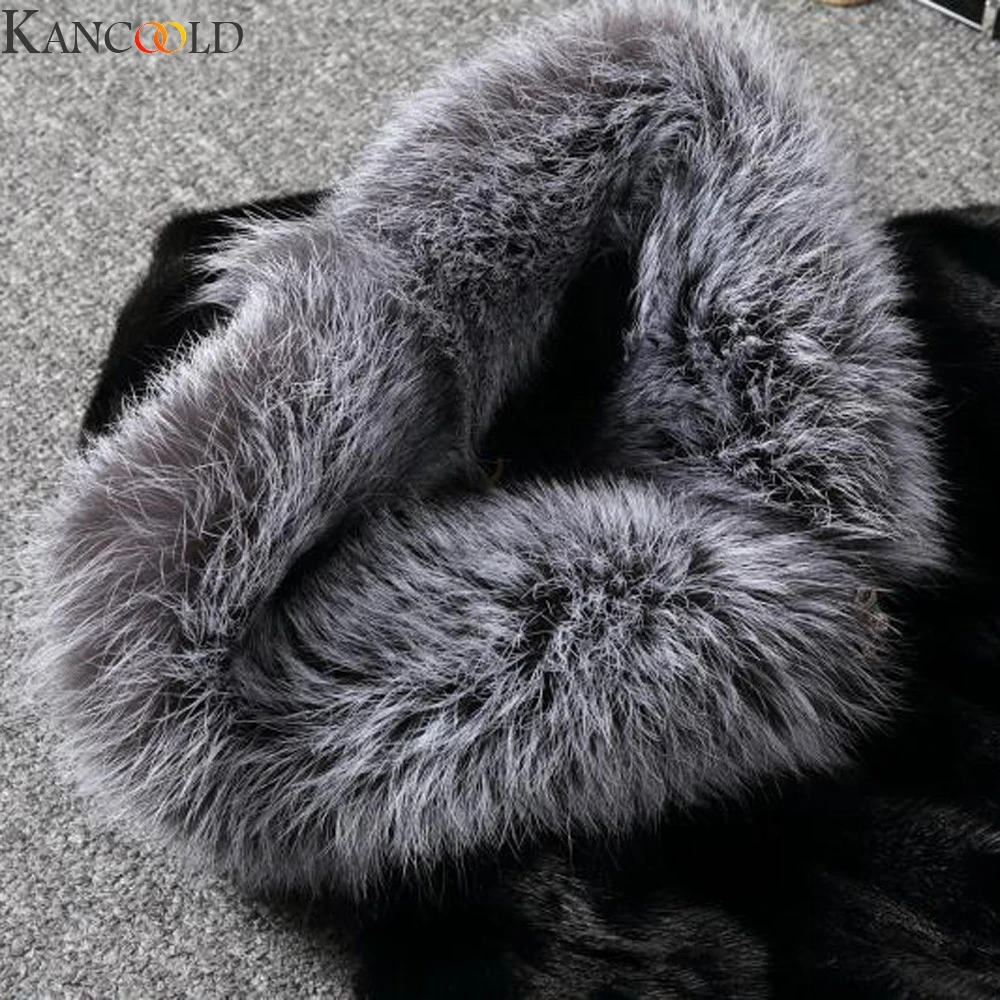 Новинка дизайнерское Женское пальто KANCOOLD из искусственной кожи с длинным