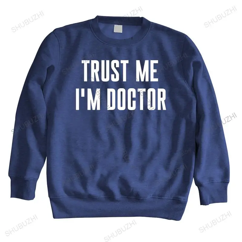 

Новое поступление, Мужская толстовка shubuzhi, хлопковая модная Толстовка Trust Me Im Doctor, женская, унисекс, винтажная уличная одежда с принтом, Свит...
