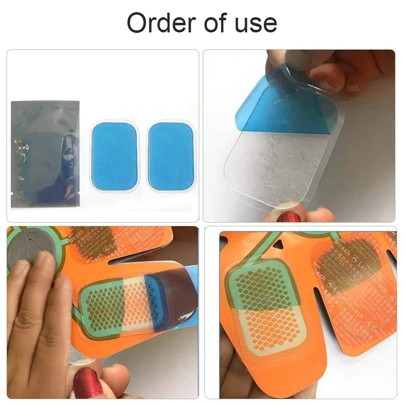 1 шт. сменные гелевые подушечки для живота тонизирующий пояс стимулятор мышц ABS